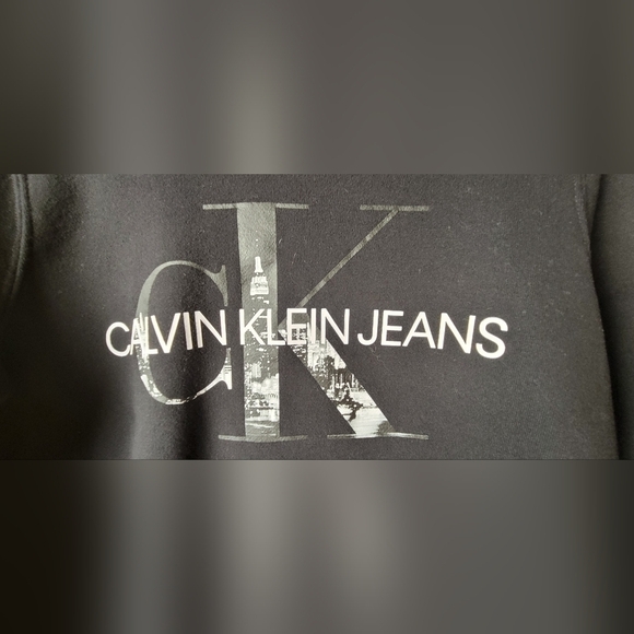 Calvin klein long crew neck sweat shirt - Picture 7 of 7